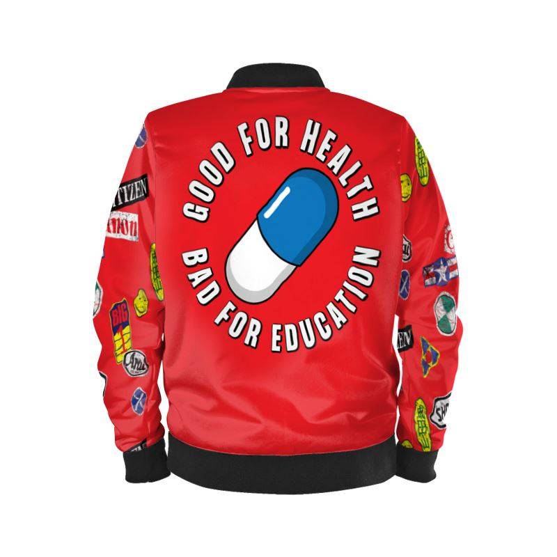 AKIRA Mens Bomber Jacket